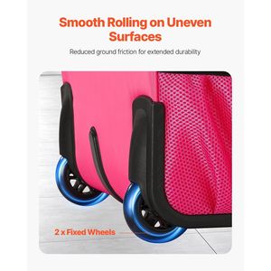 17.3 Inch Laptop Rolling Briefcase Wheeled Roller <b>Computer</b> Tote Bag with 2 Fixed Wheels That Telescoping Business Bags & <b>Cases</b> - Product Image 6