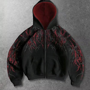 Sudaderas con Capucha para Hombre, Invierno, Color Sólido, Ecológicas, con Logotipo Personalizado, 50% Algodón, 50% Poliéster, Uso Casual para Adultos - Product Image 1