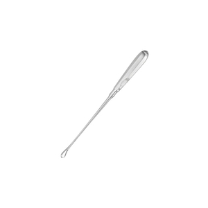 Curette utérine rigide et acérée en acier inoxydable, instrument chirurgical de 300 mm, largeur de 12 mm, réutilisable, non stérile, outil médical - Product Image 6