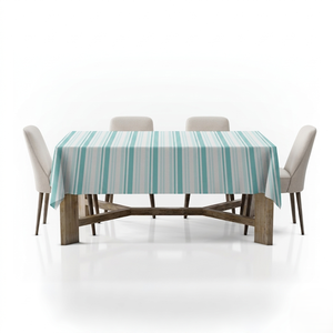 Modern Cotton Table Cloth Stylish Washable Dining Table Cover for Home, <b>Kitchen</b>, Party & Event - Product Image 1