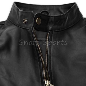 Nueva Chaqueta de Cuero Genuino de Oveja para Mujer, Producto de Invierno, Chaquetas de Cuero de Piel de Oveja Auténtica de Alta Calidad - Product Image 3