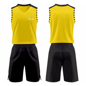 Uniforme de Baloncesto para Hombre, Tallas Grandes, Cómodo, Transpirable, de Poliéster, Manga Corta, Ropa Deportiva para Exteriores en Venta - Product Image 1