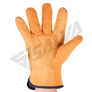 Gants de mécanicien pour travaux automobiles, gants de mécanicien tendance en cuir de qualité pour protéger les doigts et les mains - Product Image 3