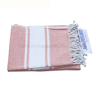 Compact Travel Size <b>Turkish</b> Cotton Hammam <b>Towel</b> Lightweight Quick Dry Peshtemal With Tassels For Bath Yoga And Gym - Product Image 3