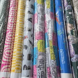 Tissu en coton tissé fabriqué en Corée, tissu imprimé en coton, tissu imprimé floral en coton, tissu en coton à motifs imprimés - Product Image 3