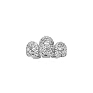 Oferta Especial en Grillz de Diamantes Moissanite VVS con Acabado de Alto Brillo para Uso Diario y en Fiestas, Disponible al Mejor Precio del Mercado - Product Image 4