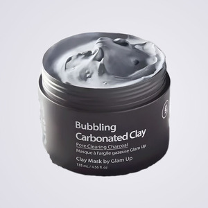 มาส์กหน้าเกาหลี Glamup Pore-Cleansing Charcoal Bubbling Clay Mask 135 มล. ผลิตในเกาหลี ด้วยดินขาวคาโอลินเบนโทไนต์ - Product Image 1