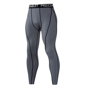 Wholesale High Quality Custom Logo <b>Men's</b> Leggings Quick Dry <b>Compression</b> Pants <b>Men</b> Sports <b>Tights</b> <b>for</b> Gym Running - Product Image 2