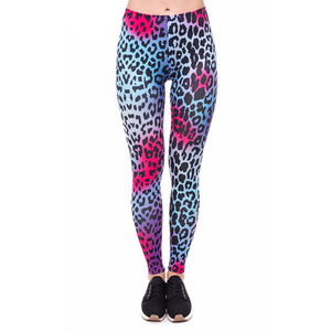 เลกกิ้งออกกำลังกายเอวสูงผ้ายืดสี่ทิศทางไร้ตะเข็บลายมัดย้อมพร้อมเชือกผูกเอวสำหรับผู้หญิง ช่วยยกกระชับสะโพก เหมาะสำหรับโยคะและฟิตเนส - Product Image 4