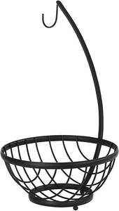 Panier de rangement moderne en métal pour fruits et légumes, nouveau style, organisateur de bananes domestique pour la cuisine et la maison, pour le stockage alimentaire - Product Image 4