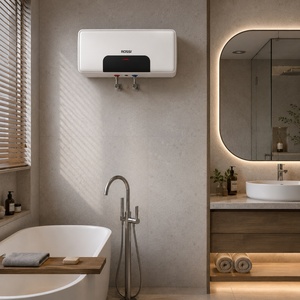 Vietnamese Factory Wholesales Price 20 Liter Tank Home Bathroom Slim Electric Storage Water <b>Heater</b> Rossi Blanc Slim 20 - Product Image 6