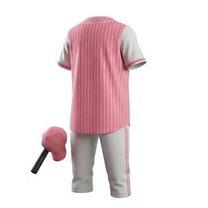 Camiseta de Béisbol de Manga Larga Unisex OEM de Alta Calidad, Personalizada con Bordado Frontal, Prenda Holgada 100% Poliéster - Product Image 2