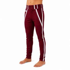 Nouveau pantalon de baseball à bas ouvert pour hommes et jeunes, taille élastique double tricot, logo personnalisé, vente en gros, OEM, commande en gros, directement de l'usine - Product Image 3