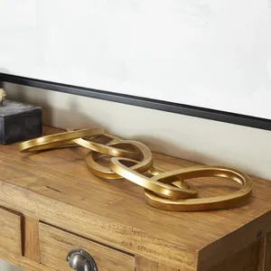 Escultura de Hierro Moderna y Lujosa, Centro de Mesa Decorativo para Hoteles de Lujo, Villas de Diseño, Oficinas Corporativas y Residencias Premium - Product Image 6