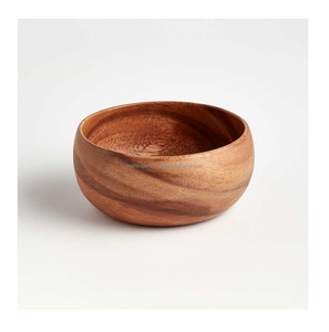Vente à chaud de luxe grand bol à salade en bois de mangue ustensiles de cuisine polis à la main pour la maison et la fête bol en bois de haute qualité - Product Image 5