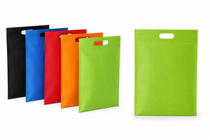 For Non Woven Customizable Pattern <b>Medium</b> <b>Size</b> Die Cut Handle Shoulder Strap Reusable Grocery Carry <b>Bag</b> From Gujarat - Product Image 2