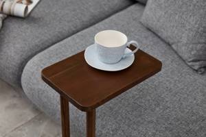 Mesa Auxiliar de Sofá de Madera Maciza Hecha a Mano, la Más Vendida, Mesa de Brazo para Sofá, Mesa Pequeña para Sala de Estar, Muebles para el Hogar - Product Image 3