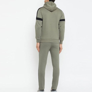 Custom <b>Men</b> <b>Track</b> <b>Jacket</b> And Jogger Set Full Zip Activewear Casual Streetwear OEM ODM Supplier - Product Image 2