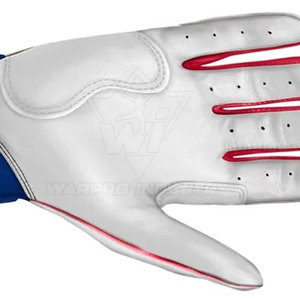 Breathable Airflow <b>Baseball</b> Batting <b>Gloves</b> With Flexible Build Adjustable Wrist Strap And Durable Palm Grip For Team Practice - Product Image 5