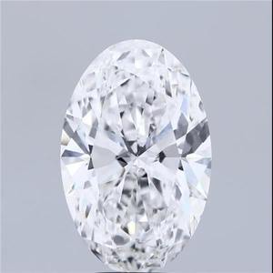 IGI Certificado, 4.00 Quilates, Corte Ovalado, Cultivado en Laboratorio, Color D, Claridad VS, Joyas Blinz para la Fabricación de Joyas, Mejor Precio, Fabricante Indio - Product Image 2