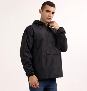 Custom Logo Thick Waterproof Windproof Water Resistant Stand Zipper Jacket Outdoor Sports hiking <b>hooded</b> rain jacket - Product Image 1