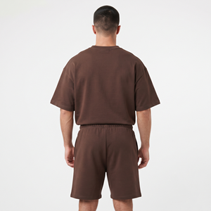 Latest Design 2026 Fashion Men's Clothing <b>Sets</b> Cotton Breathable T-Shirt and Shorts <b>Set</b> Two Piece Summer Suit Men <b>Twin</b> <b>Sets</b> - Product Image 6