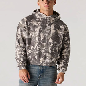 Winter Weather Extra <b>Thick</b> Hooded Sweatshirts Custom Wholesale Brand Tag Packaging Heavyweight <b>Fleece</b> 100% Cotton Hoodies Men - Product Image 4