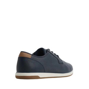 Zapatos Oxford de Hombre con Cordones, Punta Redonda, Parte Superior de Cuero Genuino, Diseño Cómodo y Flexible, Suela de EVA, para Todas las Temporadas - Product Image 4