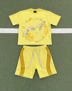 Conjunto de Verano para Hombre CLOVIX SPORTS, Camiseta Ligera y Pantalones Cortos, Traje Casual de Dos Piezas, Venta al Por Mayor - Product Image 5