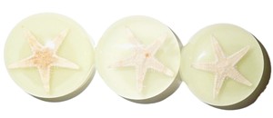 Cabochon Starfish Round 25x25 mm on Glow Flat Bottom for Crafts and Jewelry Making - Product Image 3