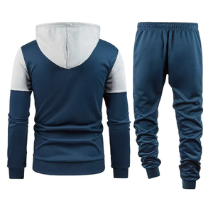 Conjunto de Chándal con Capucha y Estampado para Hombre, de Forro Polar, de Secado Rápido, Cortavientos, para Invierno, 100% Algodón, OEM - Product Image 6