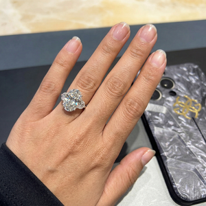 Anillo de Diamantes de Platino Premium, Diseño Clásico y Elegante para Bodas, Fiestas y Ocasiones Especiales - Product Image 4