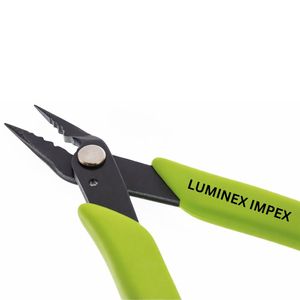 Alicates para engarzar joyas 4 en 1, mango verde, herramienta profesional para abalorios, engarzador de alambre, herramienta manual de precisión para fabricación de joyas - Product Image 3