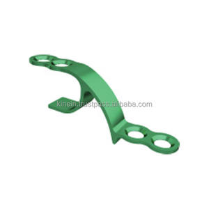 Placa Laminar Posterior con Orificios Laterales de Titanio para Sistema de Fijación Espinal, Implante Ortopédico, Kit de Estabilización y Fusión - Product Image 1