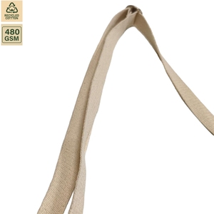 กระเป๋าผ้าแคนวาสลายทางปักลายตามสั่ง ขนาด 35x35 ซม. สายสะพายปรับได้ รับผลิตแบบ OEM ODM ขายส่ง - Product Image 4