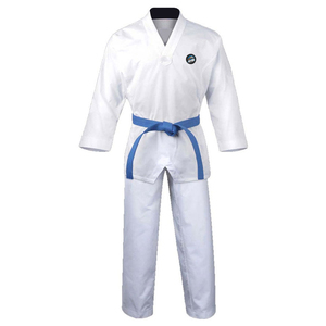 Ropa de Artes Marciales al por Mayor Personalizable de Alta Calidad, Cómoda, Transpirable, Duradera, de Corte Holgado, con Logotipo, 100% Algodón, Taekwondo - Product Image 1