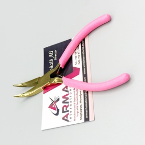 Plasma Gold I-Tip Hair <b>Extensions</b> Plier Hair Pliers for <b>Micro</b> Nano Ring Hair <b>Extensions</b> Opener and Removal Tool with Logo - Product Image 2