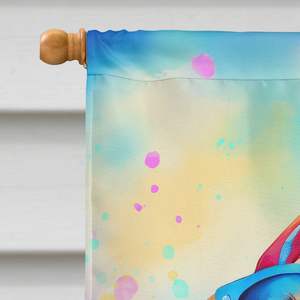 ธงบ้านฮิปปี้ด็อว์คหลากสีขนาดใหญ่หลากสีสำหรับตกแต่งเสาแบนเนอร์ตกแต่งสนามแบบแขวนผนังทำจากโพลีเอสเตอร์ที่ทนทาน - Product Image 3