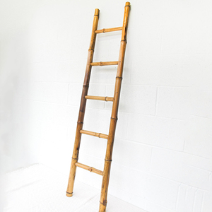 Natural bamboo <b>ladder</b> fast selling cheap price <b>ladders</b> for multi storage household essentials for sale - Product Image 3
