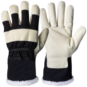 Guantes de Trabajo de Cuero de Vaca de Alta Resistencia y Mejor Rendimiento, Forro de Algodón Suave, Resistentes a la Abrasión y al Fuego, Muestra Gratis - Product Image 1