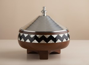 Latest MOP Modern Wooden Casserole Dish 13 Inch Durable Heat Retention Buffet Presentation Customizable Eco-Friendly Food Safe - Product Image 3