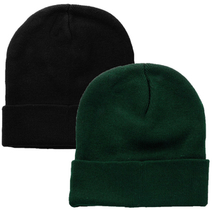 Custom Rib Knit Beanie Hat Winter <b>Cap</b> Women <b>Men</b> Soft Warm Stretch Plain Skull <b>Cap</b> OEM Supplier Wholesale - Product Image 6