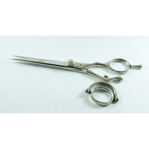 Tijeras de Peluquería Profesionales de Acero Inoxidable Japonés con Anillos Giratorios y Logotipo Personalizado al por Mayor - Product Image 3