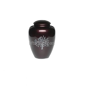 โกศศพโลหะทองเหลืองพร้อมส่ง,โกศศพสำหรับเถ้ามนุษย์งานศพที่ดีที่สุดโกศโกศราคาถูกสำหรับขาย - Product Image 1