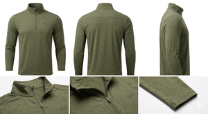 Sudadera con Cierre de Cremallera de Alta Calidad y Nuevo Diseño para Hombre, Logotipo Personalizado, Sudadera Básica de Algodón Grueso, Sudadera con Cierre de Cremallera Económica para Hombre - Product Image 5