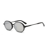 Lunettes de soleil ovales tendance unisexe RTS 2026, protection UV400, légères, confortables, de créateur, pour l'extérieur