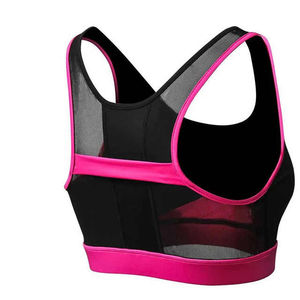 Sujetador deportivo al por mayor para mujer, top de entrenamiento para yoga, gimnasio, fitness, ropa deportiva, sujetador deportivo a precio económico, OEM, transpirable - Product Image 2