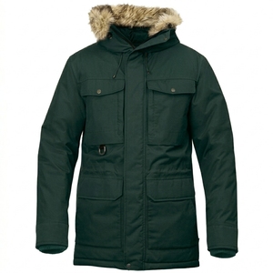 High Quality SUQAINA FASHION GARMENTS Canvas Wax Cotton Hooded Jacket Casual Outdoor Windproof Breathable Warm Durable - Product Image 1