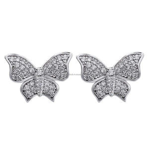 Luxury <b>Moissanite</b> Diamond <b>Earrings</b> 925 Sterling Silver Stud <b>Earrings</b> for Women Elegant Sparkling Gift - Product Image 1