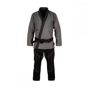 Uniforme de Jiu-Jitsu personnalisé unisexe, vêtements d'arts martiaux, logo sur le devant, 100% coton, durable, respirant, séchage rapide, léger - Product Image 5